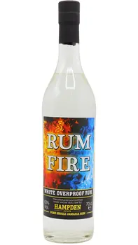 Hampden Estate - Rum Fire - White Overproof Rum 70cl 63% ABV