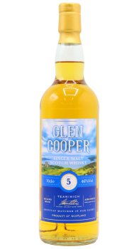 Teaninich - Glen Cooper Single Malt 5 year old Whisky 70CL