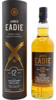 Inchgower - James Eadie Single Cask #348039 12 year old Whisky 70CL