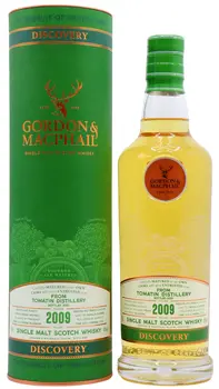 Tomatin - Gordon & MacPhail Discovery Single Malt Scotch 2009 12 year old Whisky 70CL