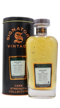 Glen Keith - Signatory Vintage - Cask Strength 1997 23 year old Whisky 70CL