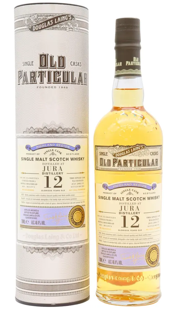 Jura - Old Particular Single Cask #14974 2008 12 year old Whisky