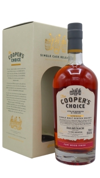 Dalmunach - Coopers Choice - Single Cask #9529 Ruby Port Finish Whisky 70CL