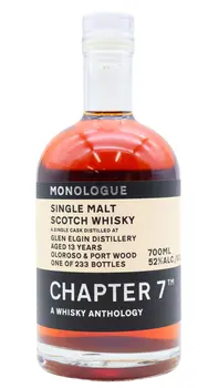 Glen Elgin - 13 year old Chapter 7 - Single Cask #570885/A/C 2007 Whisky 70cl 52% ABV