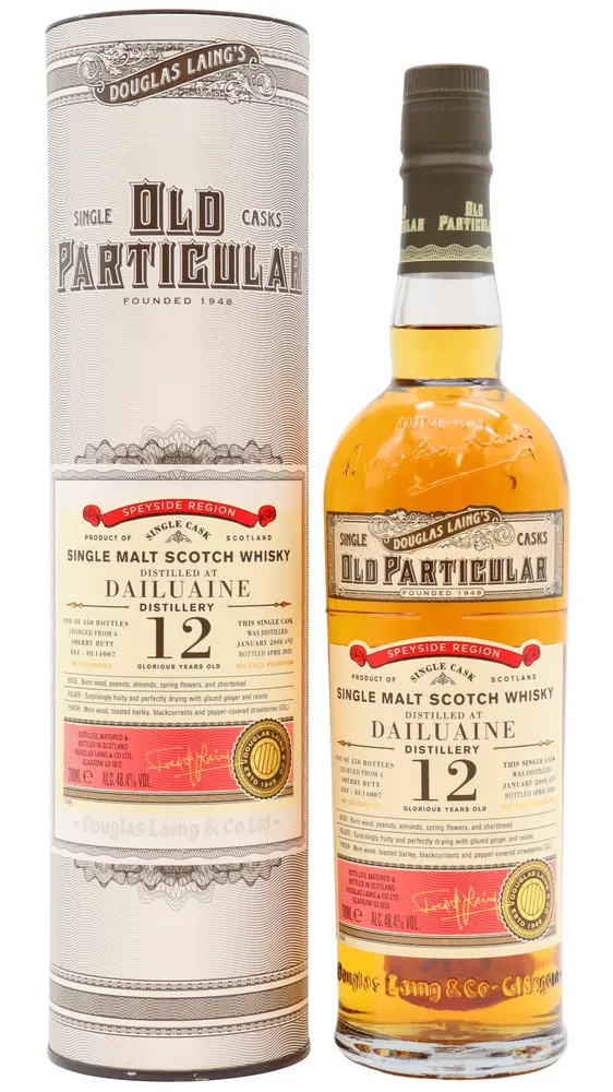 Dailuaine - Old Particular Single Cask #14007 2008 12 year old Whisky 70CL