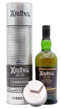 Ardbeg - AN OA Islay Single Malt Scotch Whisky 70cl 46.6% ABV BBQ Smoker Gift Pack