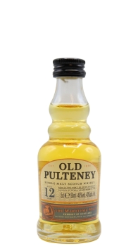 Old Pulteney - Highland Single Malt Miniature 12 year old Whisky 5CL