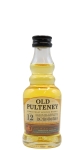 Old Pulteney - Highland Single Malt Miniature 12 year old Whisky