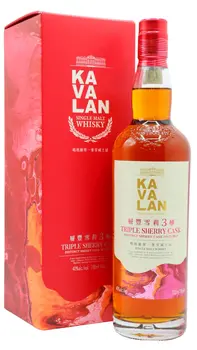 Kavalan - Triple Sherry Cask Single Malt Taiwanese Whisky 70CL