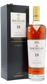 Macallan - 2021 Release Sherry Oak Highland Single Malt Scotch 18 year old Whisky