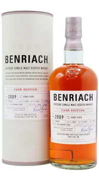 Benriach - Peated Single Cask #4835 2009 12 year old Whisky