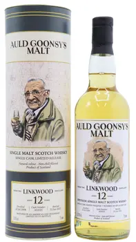 Linkwood - 12 year old Auld Goonsy's Single Cask Single Malt Whisky 70cl 52% ABV
