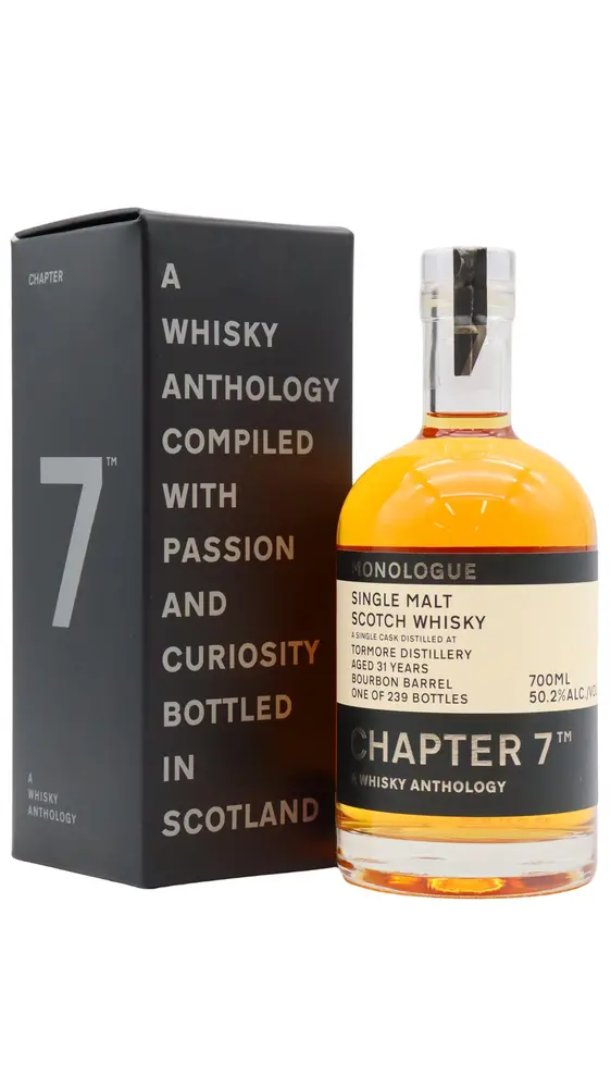 Tormore - Chapter 7 Single Cask #2002 1990 31 year old Whisky 70CL