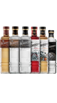 Nemiroff - Complete Bundle All 6 x Ukrainian Vodka