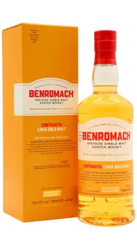 Benromach - Contrasts - Cara Gold Speyside Single Malt Scotch 2010 11 year old Whisky 70CL