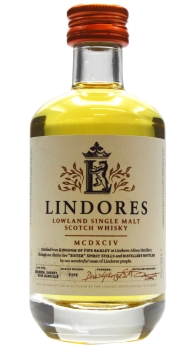 Lindores - Lowland Scotch Single Malt Miniature Whisky 5CL