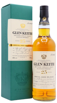 Glen Keith - Secret Speyside Special Aged Release Single Malt 1994 25 year old Whisky 70CL