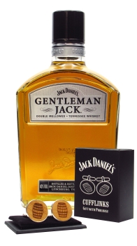 Jack Daniel's - Cufflinks & Gentleman Jack Whiskey 70CL