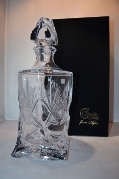 Black Crystal Laura Cs Whisky Bottle 800ml Model 7356