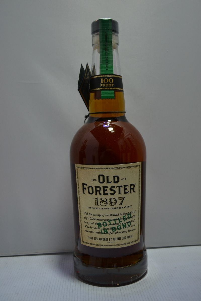 Old Forester Bourbon 1897 Bottled In Bond Kentucky 100pf 750ml Liquor