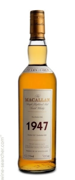 Macallan Fine And Rare 1947 (btl 1962) Single Malt Scotch Whisky 750ml