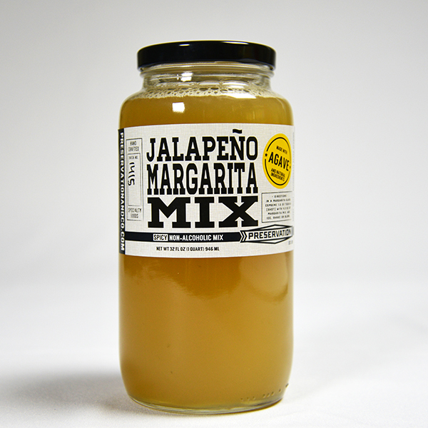 Preservation Jalapeno Margarita Mix Non Alcoholic 32oz Liquor Store