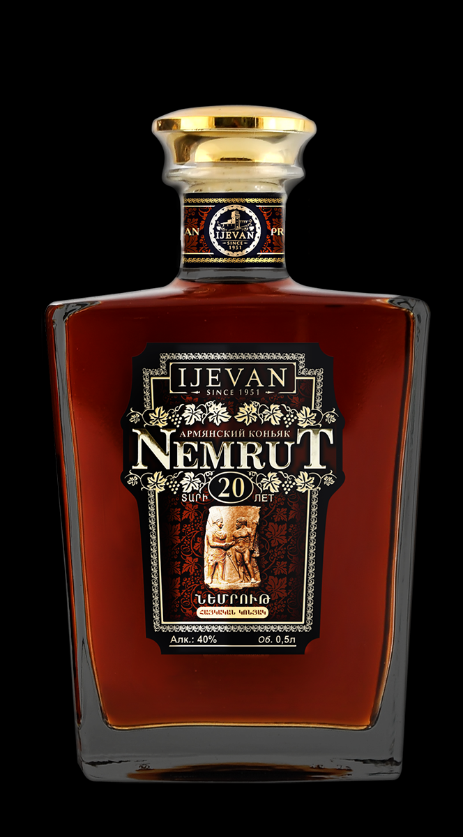 Ijevan Nemrut Brandy Armenia 20yr 750ml Liquor Store Online