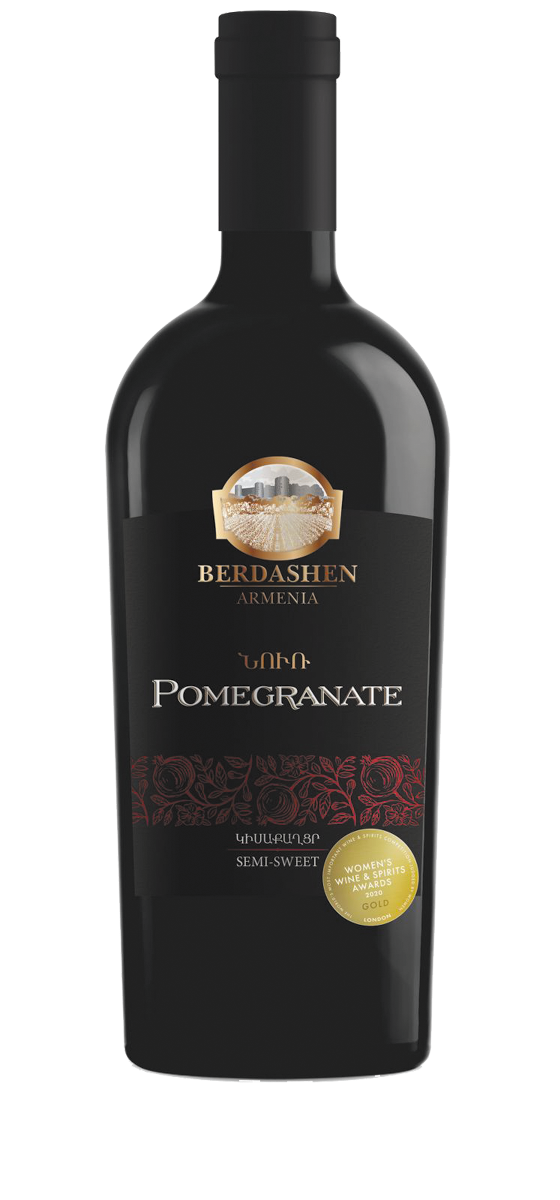Berdashen Wine Pomegranate Semi Sweet Armenia 750ml