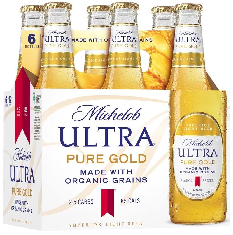 Michelob Ultra Pure Gold 6x12oz Bot Nationwide Liquor