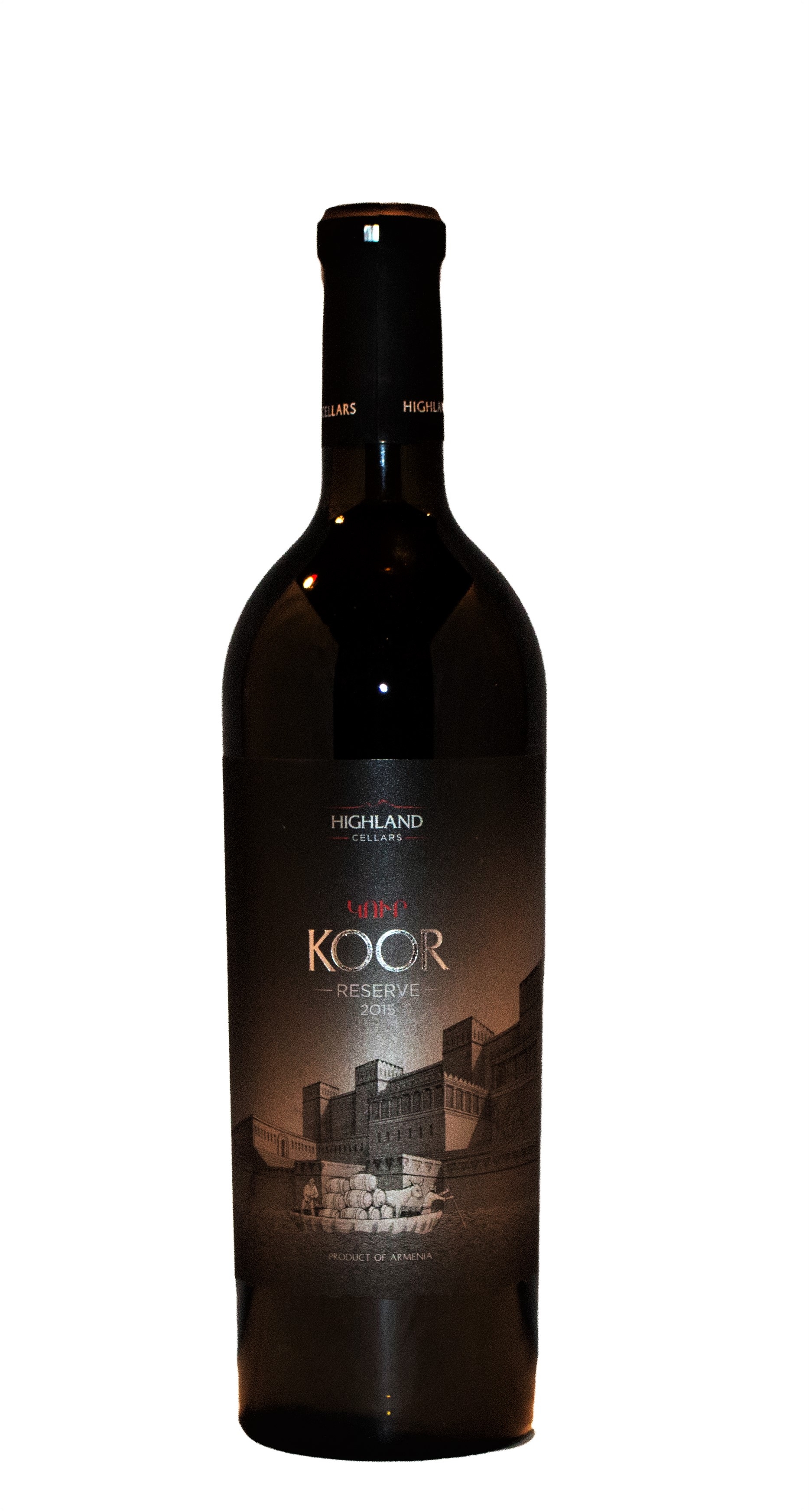 Koor Highland Cellars Wine Red Reserve Armenia 2015 Liquor Store Online