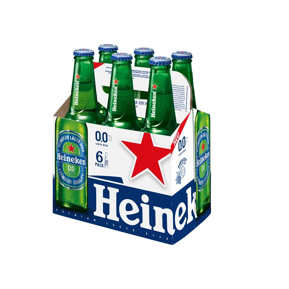 Heineken Premium Beer Alcohol Free 6x12oz Bot | Liquor Store Online