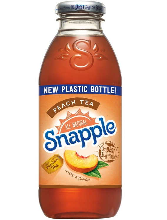 Snapple Tea Peach 16oz Bot