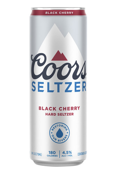 Coors Seltzer Black Cherry 24oz Can