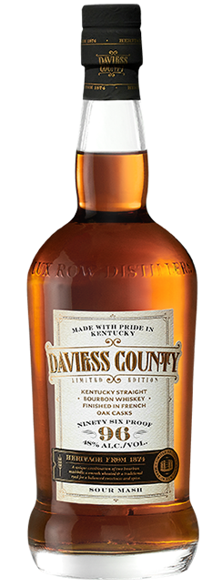 Daviess County Bourbon Sour Mash Finsihed In French Oak Casks Kentucky 750ml