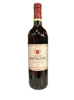 Chateau Artigues Red Wine Pauillac France 2016