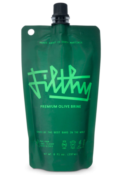 Filthy Premium Olive Brine 8oz Pouch