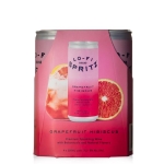 Lo-fi Spritz Grapefruit Hibiscus 4x12oz Can