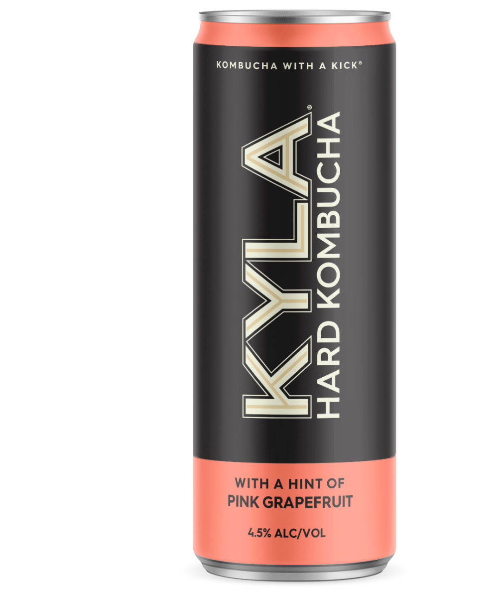 Kyla Cocktails Kombucha Pink Grapefruit Flavor 6x12oz Can Liquor Store Online