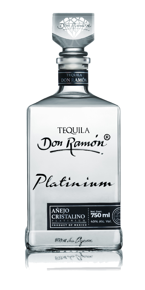 Don Ramon Tequila Platinium Anejo Cristalino 750ml