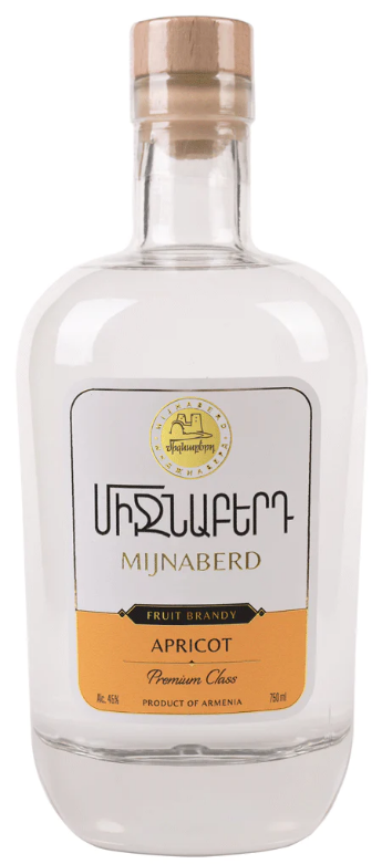 Mijnaberd Brandy Apricot Armenia 750ml