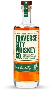 Traverse City Whiskey North Coast Rye Small Batch Michigan 750ml