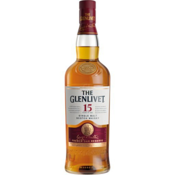The Glenlivet Single Malt Scotch Whisky 15 Year 750ml