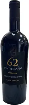 San Marzano Primitivo di Manduria Riserva Anniversario 62 750ml