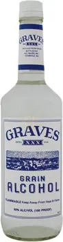 Graves Grain Alcohol 190 Proof 750ml