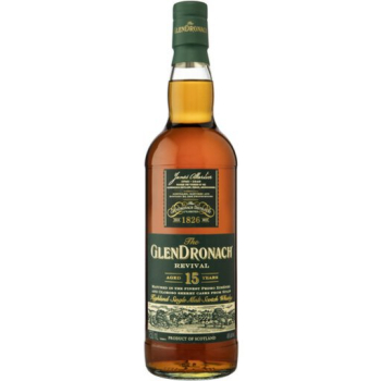 Glendronach Revival 15 Year Highland Single Malt Scotch Whisky 750ml