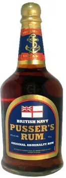 Pusser's British Navy Rum Blue Label 750ml