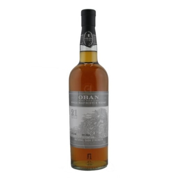 Oban Single Malt Scotch Whiskey 21 Years Limited Release Natural Cask Strength 750ml