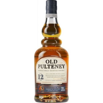 Old Pulteney Scotch Single Malt 12 Year View Bottle Spin 750ml