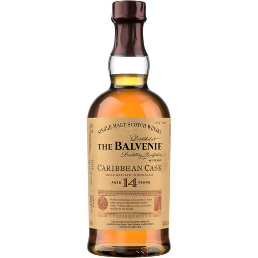 Balvenie 14 Year Caribbean Cask Single Malt Scotch Whisky 750ml