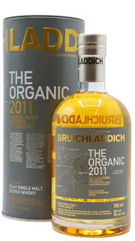 Bruichladdich - The Organic Islay Single Malt Scotch 2011 11 year old Whisky 70CL